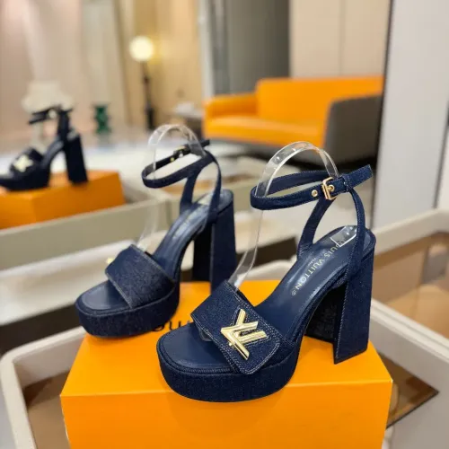 Louis Vuitton Sandal For Women #1417898 $118.00 USD, Wholesale Replica Louis Vuitton Sandal