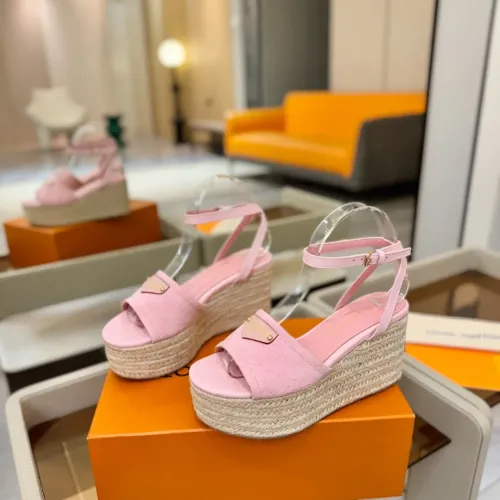 Louis Vuitton Sandal For Women #1417917 $132.00 USD, Wholesale Replica Louis Vuitton Sandal