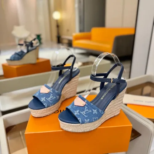Louis Vuitton Sandal For Women #1417922 $132.00 USD, Wholesale Replica Louis Vuitton Sandal