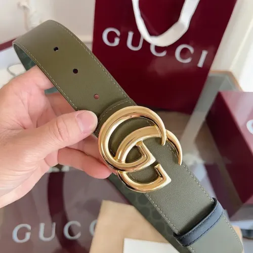 Replica Gucci AAA Quality Belts In 3.8cm For Men #1417987 $56.00 USD for Wholesale