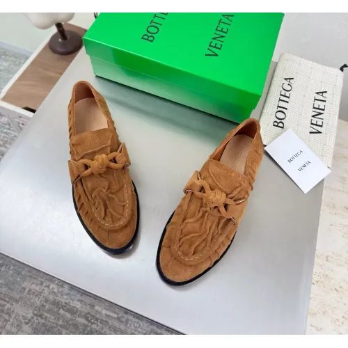 Bottega Veneta BV Leather Shoes For Women #1418062 $140.00 USD, Wholesale Replica Bottega Veneta BV Leather Shoes