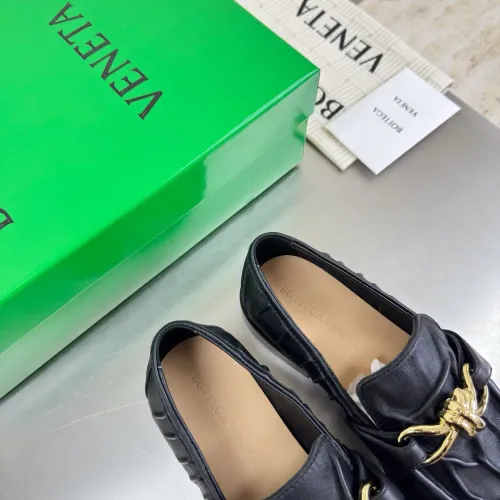 Replica Bottega Veneta BV Leather Shoes For Women #1418067 $140.00 USD for Wholesale