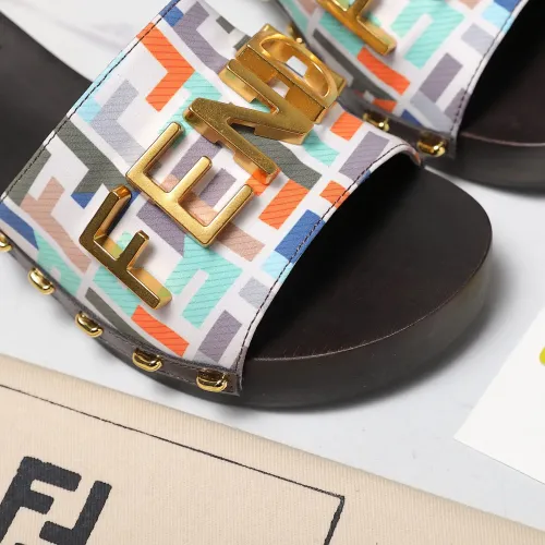 Replica Fendi Slippers For Women #1418123 $155.00 USD for Wholesale