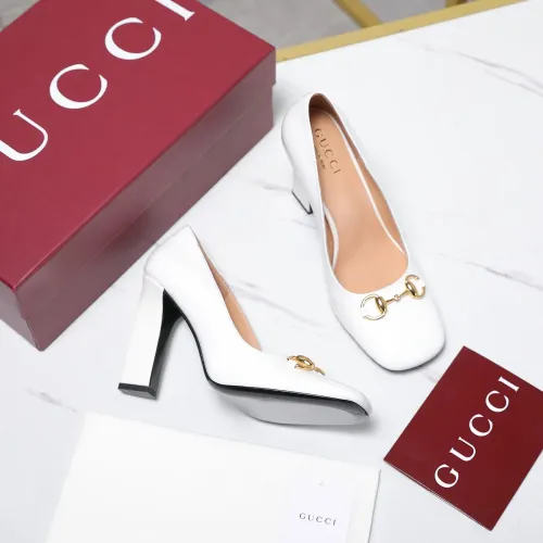 Replica Gucci High-Heeled Shoes For Women #1418147 $112.00 USD for Wholesale