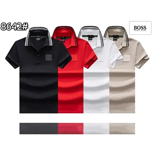 Replica Boss T-Shirts Short Sleeved For Men #1418207 $25.00 USD for Wholesale