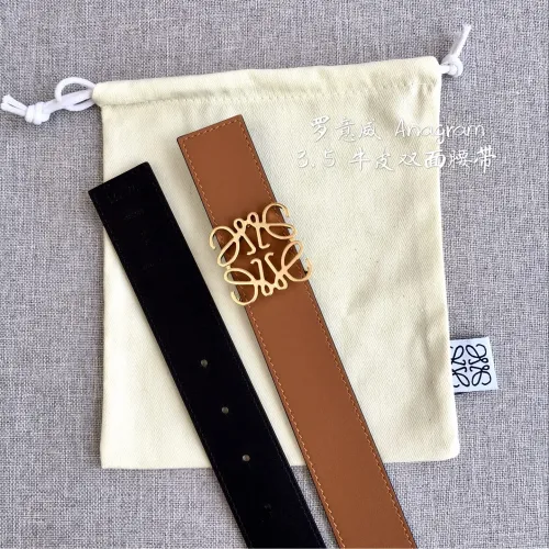 Replica LOEWE AAA Quality Belts In 3.5cm For Unisex #1418277 $56.00 USD for Wholesale