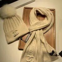 $64.00 USD Chanel Hat and Scarf Set #1407456