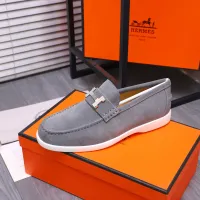 $102.00 USD Hermes Leather Shoes For Men #1407760