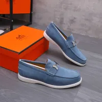 $102.00 USD Hermes Leather Shoes For Men #1407761