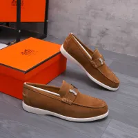 $102.00 USD Hermes Leather Shoes For Men #1407762