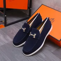 $102.00 USD Hermes Leather Shoes For Men #1407765