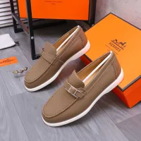 $102.00 USD Hermes Leather Shoes For Men #1407768