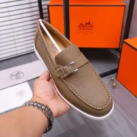 $102.00 USD Hermes Leather Shoes For Men #1407768