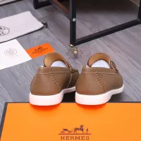 $102.00 USD Hermes Leather Shoes For Men #1407768