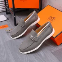 $102.00 USD Hermes Leather Shoes For Men #1407769