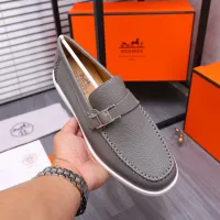 $102.00 USD Hermes Leather Shoes For Men #1407769