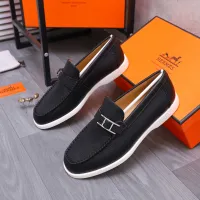 $102.00 USD Hermes Leather Shoes For Men #1407775