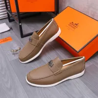 $102.00 USD Hermes Leather Shoes For Men #1407781