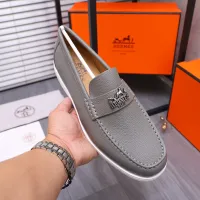 $102.00 USD Hermes Leather Shoes For Men #1407782