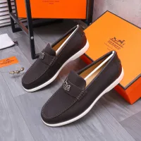 $102.00 USD Hermes Leather Shoes For Men #1407786