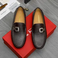 $82.00 USD Salvatore Ferragamo Leather Shoes For Men #1407790