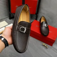 $82.00 USD Salvatore Ferragamo Leather Shoes For Men #1407790