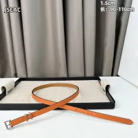 $52.00 USD Hermes AAA Quality Belts For Women #1407937