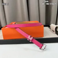 $52.00 USD Hermes AAA Quality Belts For Women #1407944