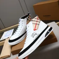 $85.00 USD Burberry High Tops Shoes For Men #1408221