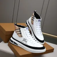 $85.00 USD Burberry High Tops Shoes For Men #1408221