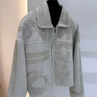 $393.39 USD Hermes Jackets Long Sleeved For Women #1408335