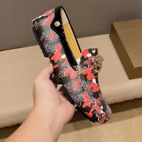 $76.00 USD Versace Leather Shoes For Men #1408364