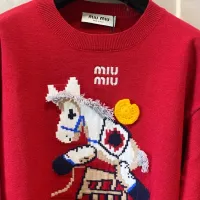 $102.00 USD MIU MIU Sweaters Long Sleeved For Women #1408444