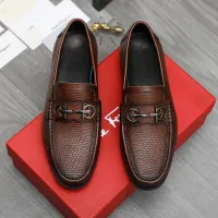 $85.00 USD Salvatore Ferragamo Leather Shoes For Men #1408683