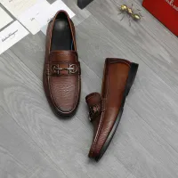 $85.00 USD Salvatore Ferragamo Leather Shoes For Men #1408683