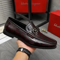 $85.00 USD Salvatore Ferragamo Leather Shoes For Men #1408685