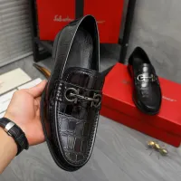$85.00 USD Salvatore Ferragamo Leather Shoes For Men #1408686