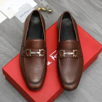 $85.00 USD Salvatore Ferragamo Leather Shoes For Men #1408687