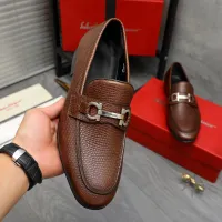 $85.00 USD Salvatore Ferragamo Leather Shoes For Men #1408687