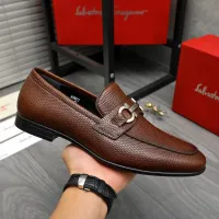 $85.00 USD Salvatore Ferragamo Leather Shoes For Men #1408687
