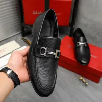 $85.00 USD Salvatore Ferragamo Leather Shoes For Men #1408688