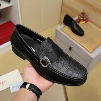 $88.00 USD Salvatore Ferragamo Leather Shoes For Men #1408690