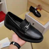 $88.00 USD Salvatore Ferragamo Leather Shoes For Men #1408694