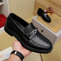 $88.00 USD Salvatore Ferragamo Leather Shoes For Men #1408695