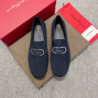 $80.00 USD Salvatore Ferragamo Leather Shoes For Men #1408697