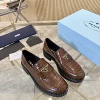 $105.00 USD Prada Leather Shoes For Men #1408700