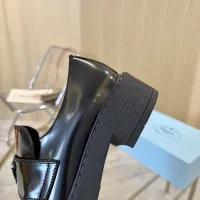 $100.00 USD Prada Leather Shoes For Women #1408703