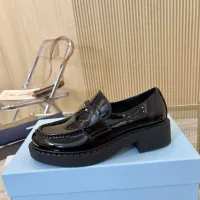 $105.00 USD Prada Leather Shoes For Men #1408704