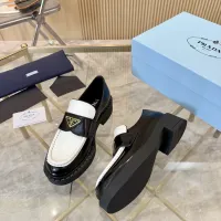 $105.00 USD Prada Leather Shoes For Men #1408706
