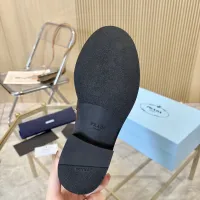 $100.00 USD Prada Leather Shoes For Women #1408709